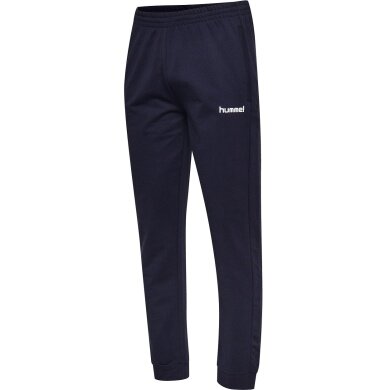 hummel Leisure Trousers hmlGO Cotton Pant (Cotton) long navy blue Men