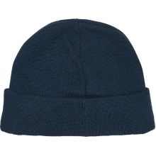 hummel Beanie hmlMOVE (knitted fabric, ribbed structure) navy blue - 1 piece