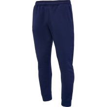 hummel Sport-Leisure trousers hmlCOURT Cotton Sweatpants (soft sweat fabric) long navy blue men