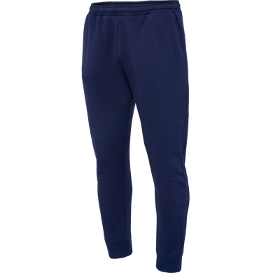 hummel Sport-Leisure trousers hmlCOURT Cotton Sweatpants (soft sweat fabric) long navy blue men