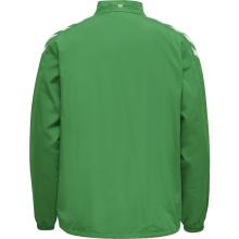 hummel Sport Training Jacket hmlCORE XK Micro Zip Jacket (Polyester and Mesh Fabric) green Men