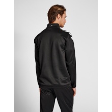 hummel Sport Long Sleeve Shirt hmlCORE XK Half-Zip Poly Sweat (Polyester Sweat Fabric) black Men