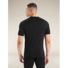 Icebreaker Underwear T-shirt 200 Oasis SS Crewe tight-fitting (Merino wool) black Men