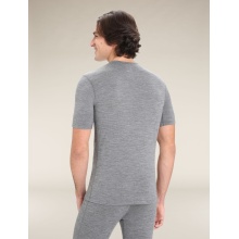 Icebreaker Underwear Tshirt 200 Oasis SS Crewe tight-fitting (Merino wool) grey Men