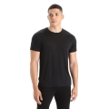 Icebreaker Functional T-shirt Sphere II SS - Merino Wool, Cool-Lite - moisture-regulating - black Men