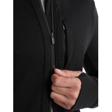 Icebreaker Hiking/Leisure Jacket Quantum III Zip Jacket - Merino Wool, Fabric Thickness 270 - Black Men