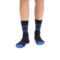 Icebreaker Hiking Sock Crew Hike+ Light Natural Summit - Merino Wool, durable, lightweight - dark blue Men