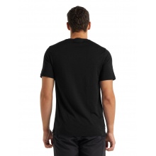 Icebreaker Hiking/Leisure Tshirt Tech Lite II (100% Wool, Fabric Thickness 150 Ultralight) black Men