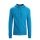 Icebreaker Hiking/Leisure Jacket Quantum III Zip Hoodie - Merino Wool, Fabric Weight 270 - Geo Blue Men