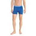 Icebreaker Boxershort Anatomica Print (Merino Wool) Underwear Lazurite Blue/Navy Blue Men