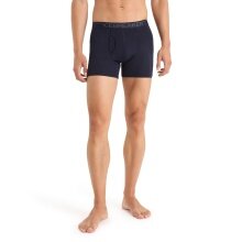 Icebreaker Boxershort Anatomica with Fly (Merino Wool) Underwear Navy Blue Men