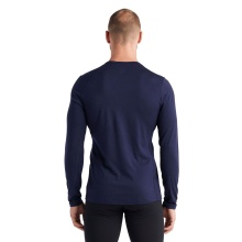 Icebreaker Underwear Long Sleeve 200 Oasis LS Crewe - Merino Wool, close-fitting - navy blue Men