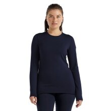 Icebreaker Underwear Thermo Long Sleeve Shirt 260 Tech Crewe - Merino Wool, close-fitting - dark blue Women