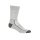 Icebreaker Hiking Sock Crew Anatomica Hike Medium Cushion (Merino Wool, durable, lightweight) light grey Men- 1 pair