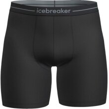 Icebreaker Boxer Shorts Anatomica Long (Merino Wool, longer cut) Underwear black Men (Kopie)