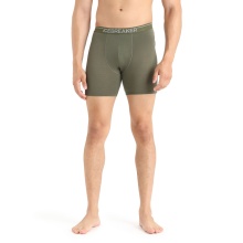 Icebreaker Boxershort Anatomica Long (Merino wool, longer cut) Underwear loden green Men