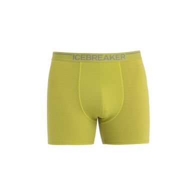 Icebreaker Boxershort Anatomica (Merino Wool) Underwear Lime Green Men