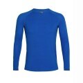 Icebreaker Underwear Thermo Long Sleeve 150 Zone LS Crewe BodyfitZone tight fit (Merino wool) - blue Men