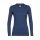 Icebreaker Underwear Long Sleeve 200 Oasis LS Crewe - Merino Wool, close-fitting - lazurite blue Women