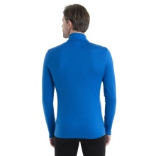 Icebreaker Underwear Long Sleeve Half-Zip 200 Oasis LS - Merino Wool, Slim Fit - Lazurite Blue Men