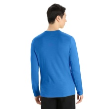 Icebreaker Underwear Long Sleeve 200 Oasis LS Crewe - Merino Wool, close-fitting - lazurite blue Men