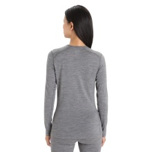 Icebreaker Underwear Long Sleeve 200 Oasis LS Crewe - Merino Wool, close-fitting - grey Women