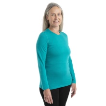 Icebreaker Underwear Long Sleeve 200 Oasis LS Crewe - Merino Wool, close-fitting - green Women