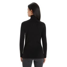 Icebreaker Underwear Thermo Long Sleeve Shirt 260 Tech Half-Zip - Merino Wool - Black Women