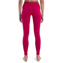 Icebreaker Underwear Leggings 200 Oasis - Merino wool, close-fitting - long pink Women