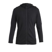 Icebreaker Hooded Jacket Merino 260 Quantum IV Zip-Hoodie (100% Merino Wool) black men