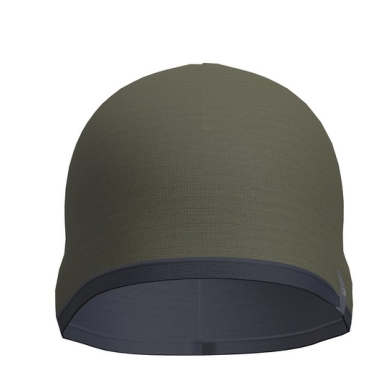 Icebreaker Beanie Pocket Hat Reversible Beanie (Merino Wool) loden green/navy blue - 1 piece