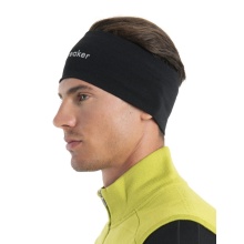 Icebreaker Headband 200 Oasis - Merino Wool - black