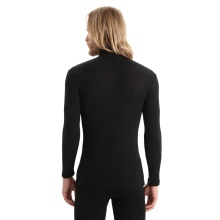 Icebreaker Underwear Thermo Long Sleeve Shirt 175 Everyday Half-Zip - Merino Wool - Black Men