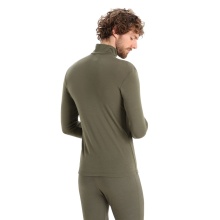 Icebreaker Underwear Thermo Long Sleeve Shirt 175 Everyday Half-Zip - Merino Wool - loden green Men