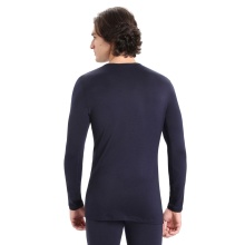 Icebreaker Underwear Thermo Long-Sleeve Shirt 260 Tech Crewe - Merino Wool, close-fitting - navy blue Men