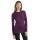 Icebreaker Underwear Thermo Long Sleeve 260 Tech Crewe - Merino Wool, close-fitting - plum Women