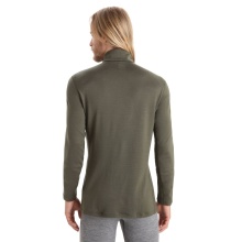 Icebreaker Underwear Thermo Long Sleeve Shirt 260 Tech Half-Zip - Merino Wool, close-fitting - loden green Men