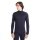 Icebreaker Underwear Thermo Long Sleeve Shirt 260 Tech Half-Zip - Merino Wool, close-fitting - navy blue Men