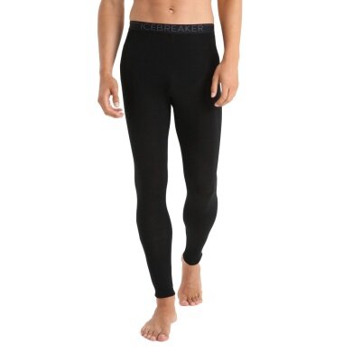 Icebreaker Underwear Thermo-Leggings 175 Everyday - Merino wool, close-fitting - long black Men