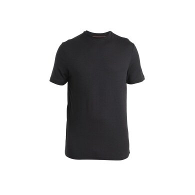 Icebreaker Hiking/Leisure T-shirt Merino 150 Tech Lite III (100% Merino wool) black Men