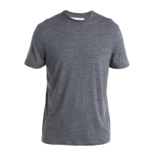 Icebreaker Hiking/Leisure T-shirt Merino 150 Tech Lite III (100% Merino wool) grey Men