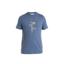 Icebreaker Hiking/Leisure T-shirt Merino 150 Tech Lite III Tech Head (100% Wool) dark blue Men