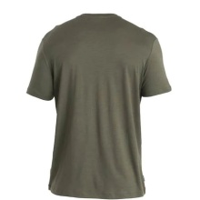 Icebreaker Hiking/Leisure Tshirt Merino 150 Tech Lite III Sunset Camp (100% Merino Wool) Green Men