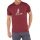 Icebreaker Functional T-shirt Merino 150 Tech Lite Tee Polar Paddle (Merino Wool) dark red Men's