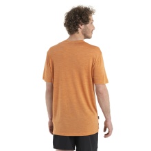 Icebreaker Functional T-shirt Sphere II SS - Merino Wool, Cool-Lite - moisture-wicking - orange Men