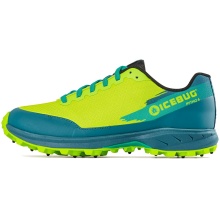 Icebug Winter-Trail Running Shoes Pytho6 M BUGrip with 16 Carbide Spikes lime green/mint Men