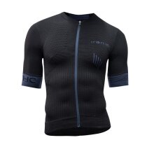 Iron-IC Bike T-shirt Hero Full Zip Short Sleeve black Men