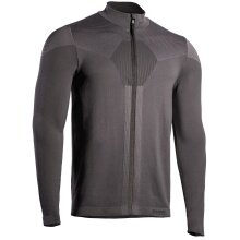 Iron-IC Techno Fleece Jacket Maglia with Zipper - 2nd Layer Full Zip - Anthracite Grey Men