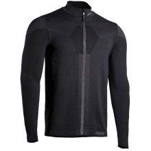 Iron-IC Techno Fleece Jacket Maglia with Zipper - 2nd Layer Full Zip - black Men