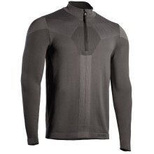 Iron-IC Fleece Pullover Techno Maglia with 1/2-Zip Zipper - 2nd Layer - anthracite grey Men